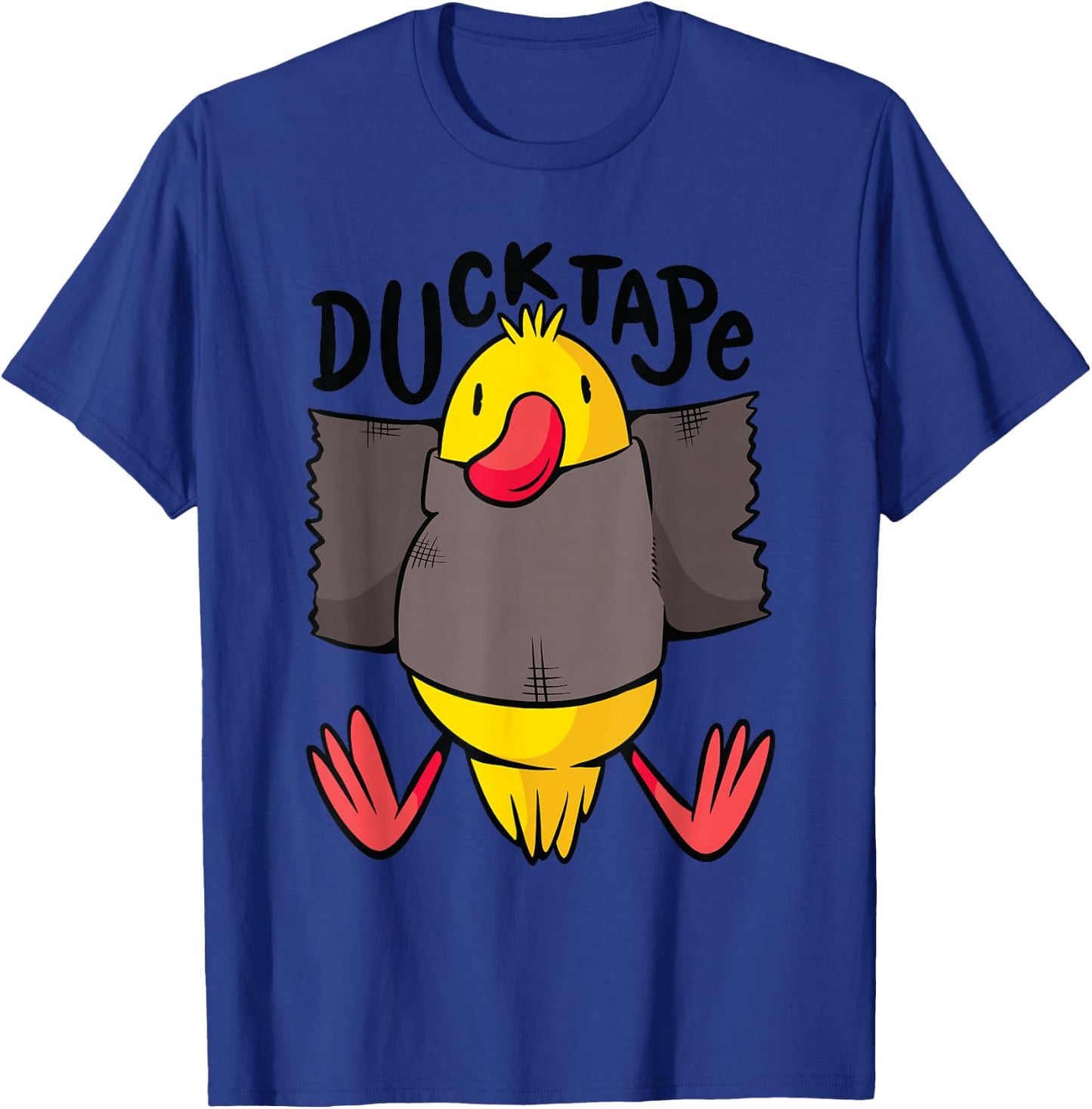 Duck Ribbon Funny T-Shirt - T-Shirt | Royal