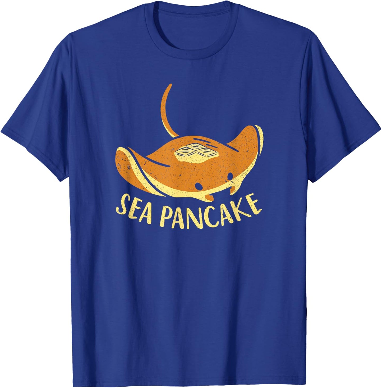 Manta Rays Sea Pancake Stingray T-Shirt - T-Shirt | Royal