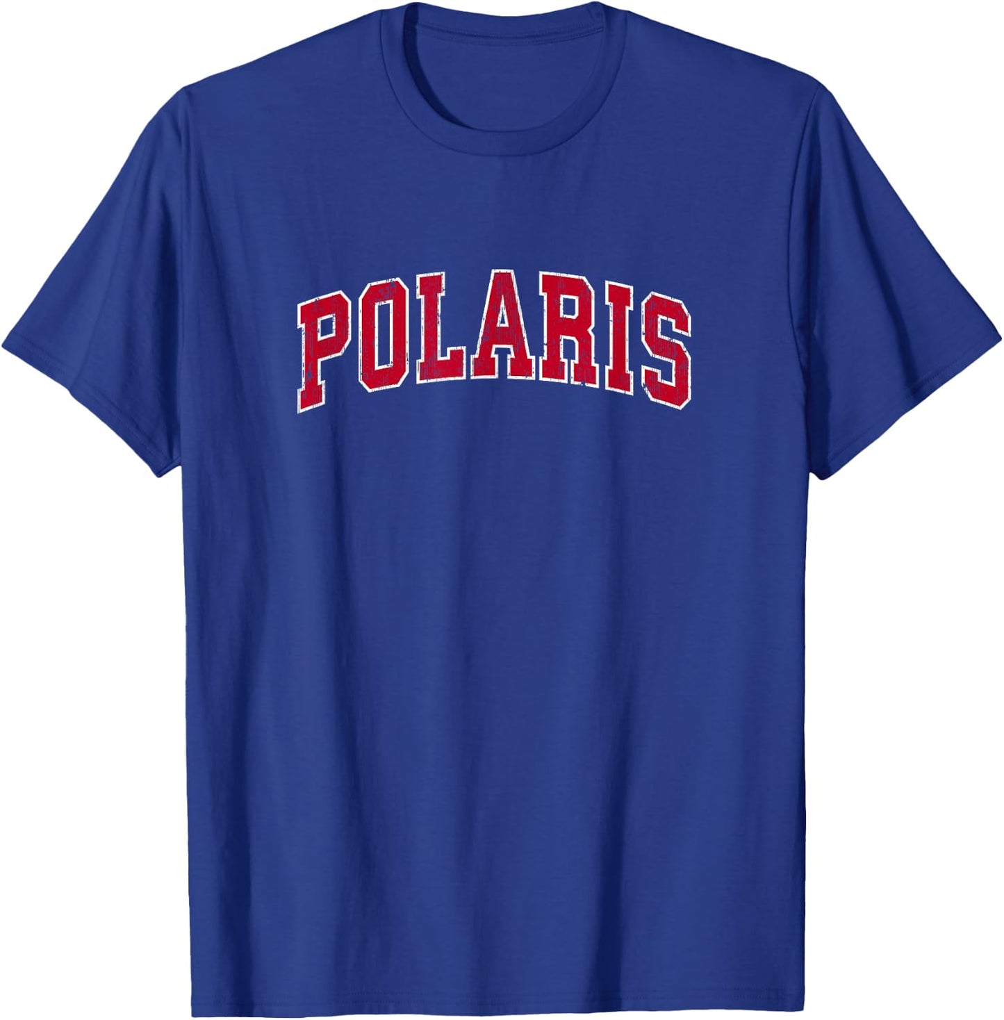 Polaris Montana MT Vintage Sports Design Red Design T-Shirt - T-Shirt | Royal