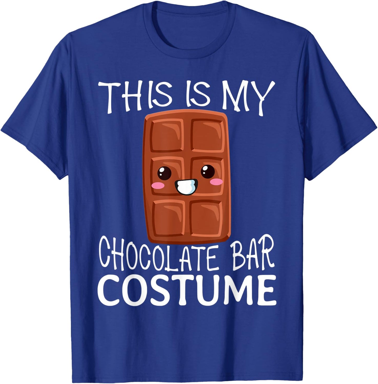 Smores Chocolate Bar Camping Kawaii Halloween Group Costumes T-Shirt - T-Shirt | Royal