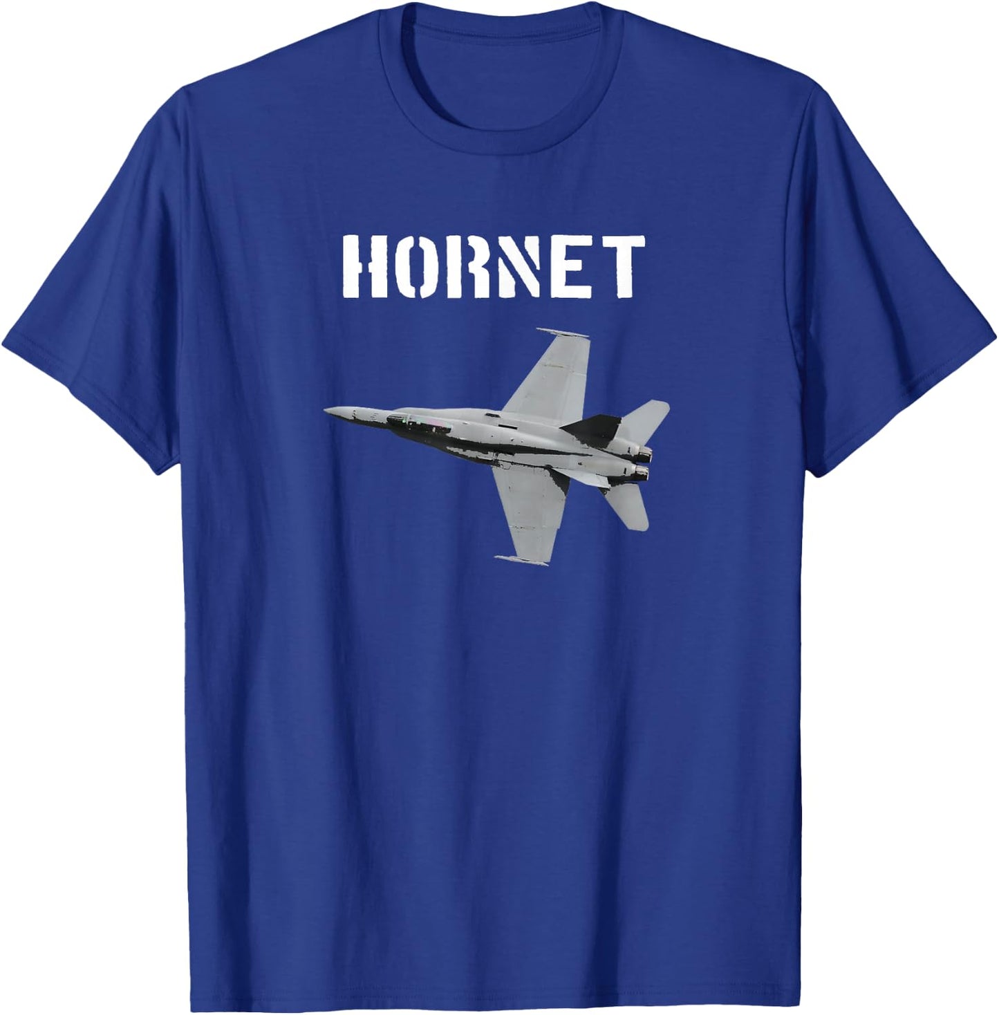 F-18 Super Hornet Pilot Fighter Jet Plane T-Shirt - T-Shirt | Royal