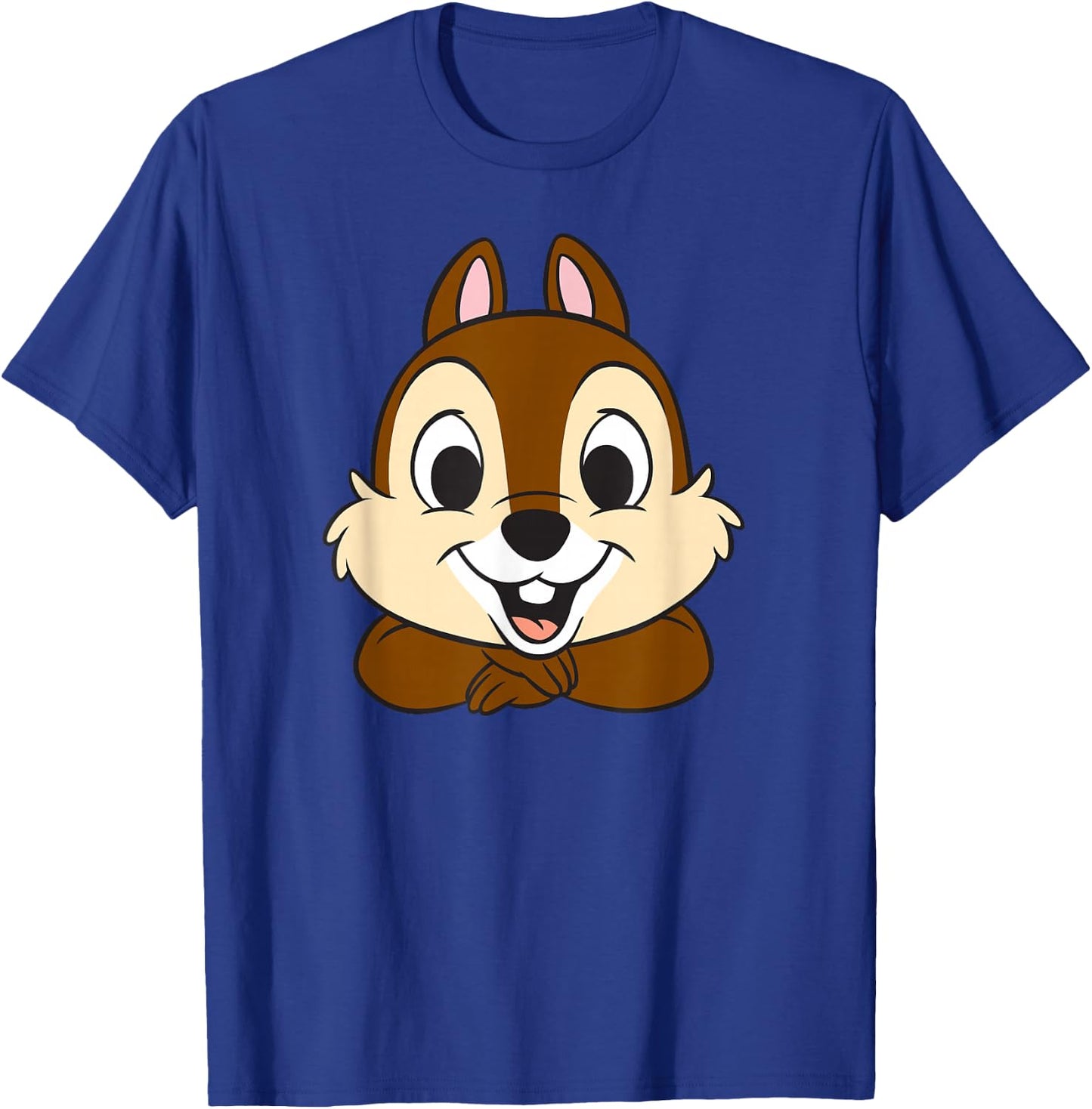 Chip 'N Dale Rescue Rangers - Chip Chipmunk T-Shirt - T-Shirt | Royal