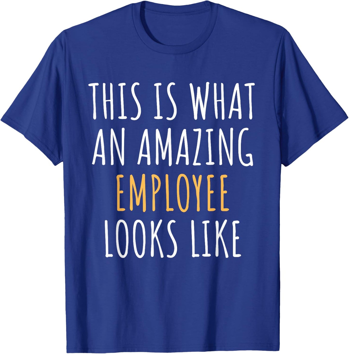 Best Employee Appreciation Thank You End of Year Christmas T-Shirt - T-Shirt | Royal