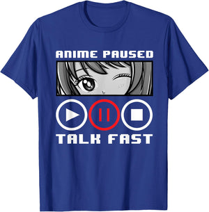 Anime Art Women Teen Girls Anime Merch Anime Lovers T-Shirt - T-Shirt | Royal