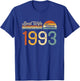 32nd wedding anniversary - Best Wife Since 1993 32 years T-Shirt - T-Shirt | Royal
