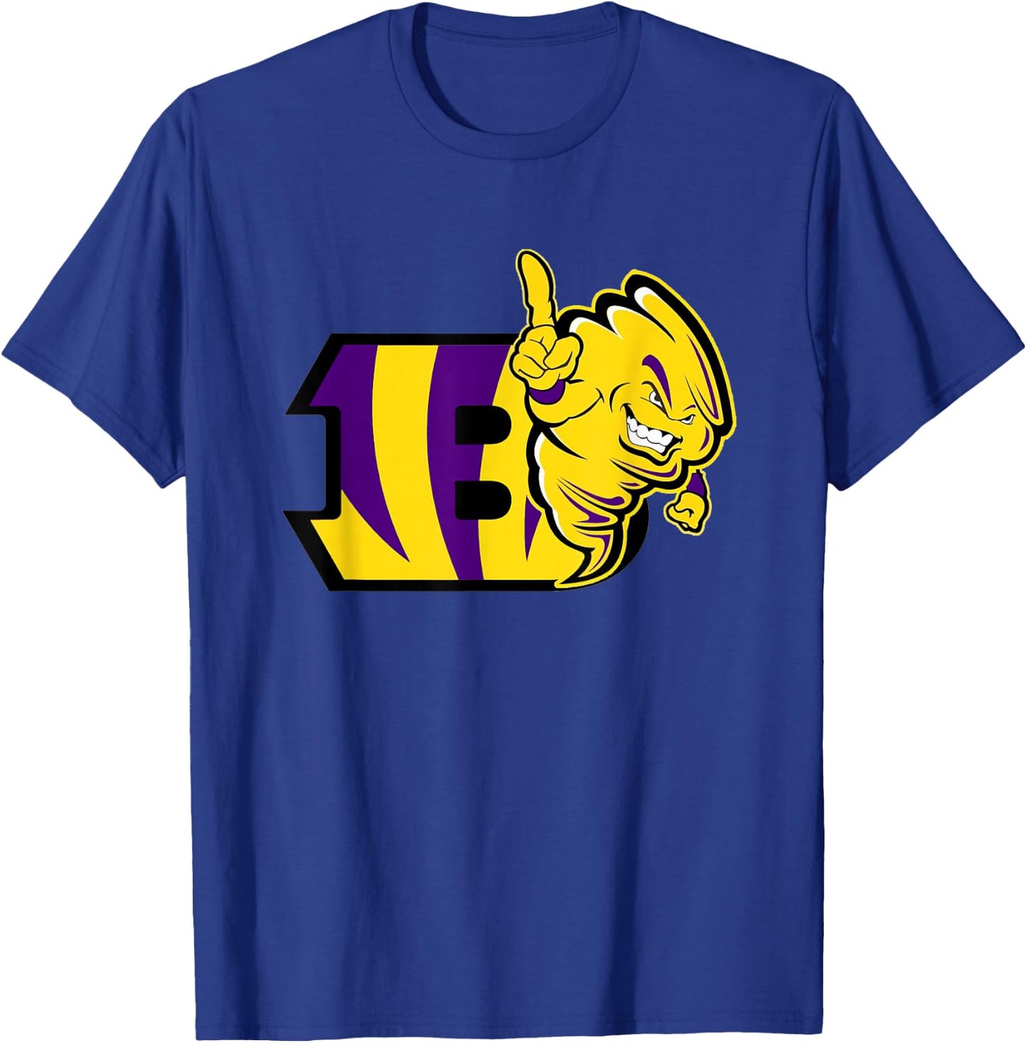 Galveston Ball High School Mascot Alumni Clothing & Apparel T-Shirt - T-Shirt | Royal