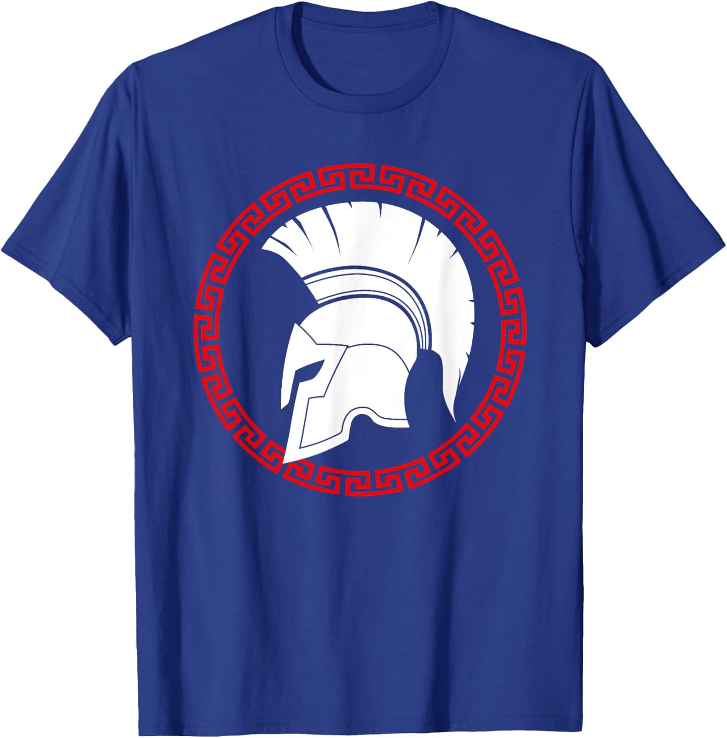 Sparta Spartan Warrior Greece Gift T-Shirt - T-Shirt | Royal