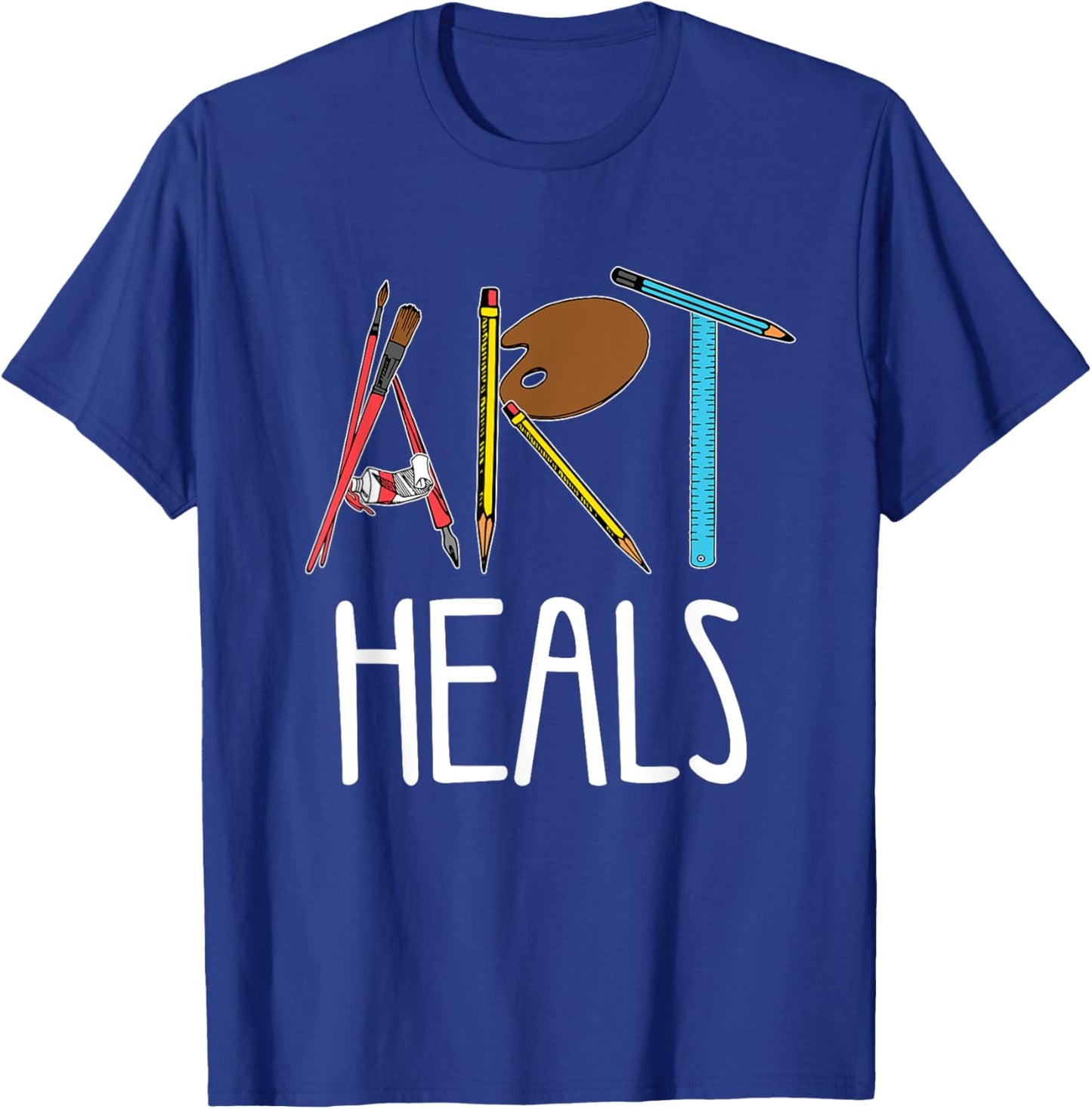 Funny Artist Gift Cool Art Artistic Painter Men and Women T-Shirt - T-Shirt | Royal