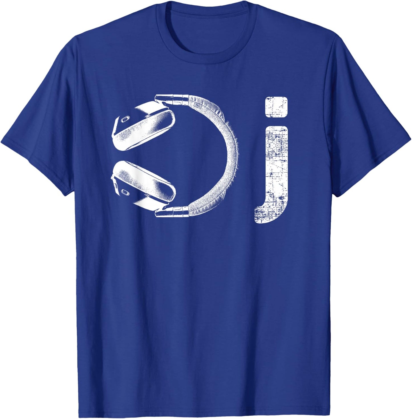 DJ Headphone Shirt | I Heart Being A DJs Party Gift T-Shirt - T-Shirt | Royal