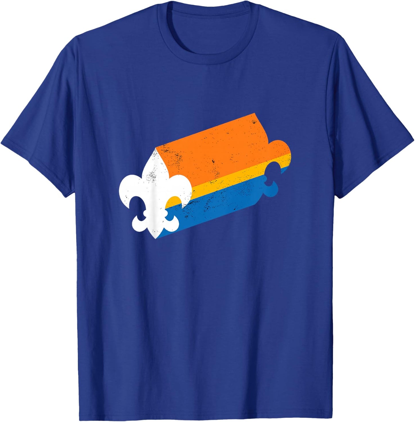 Kids Vintage Fleur Di Lis T-Shirt - T-Shirt | Royal