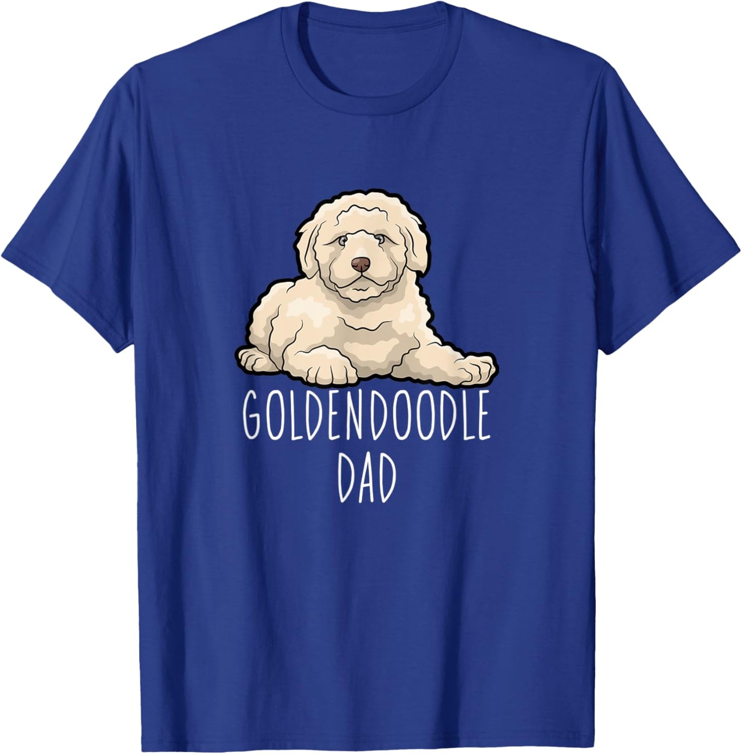 Goldendoodle Dad Doodle Dad T-Shirt - T-Shirt | Royal