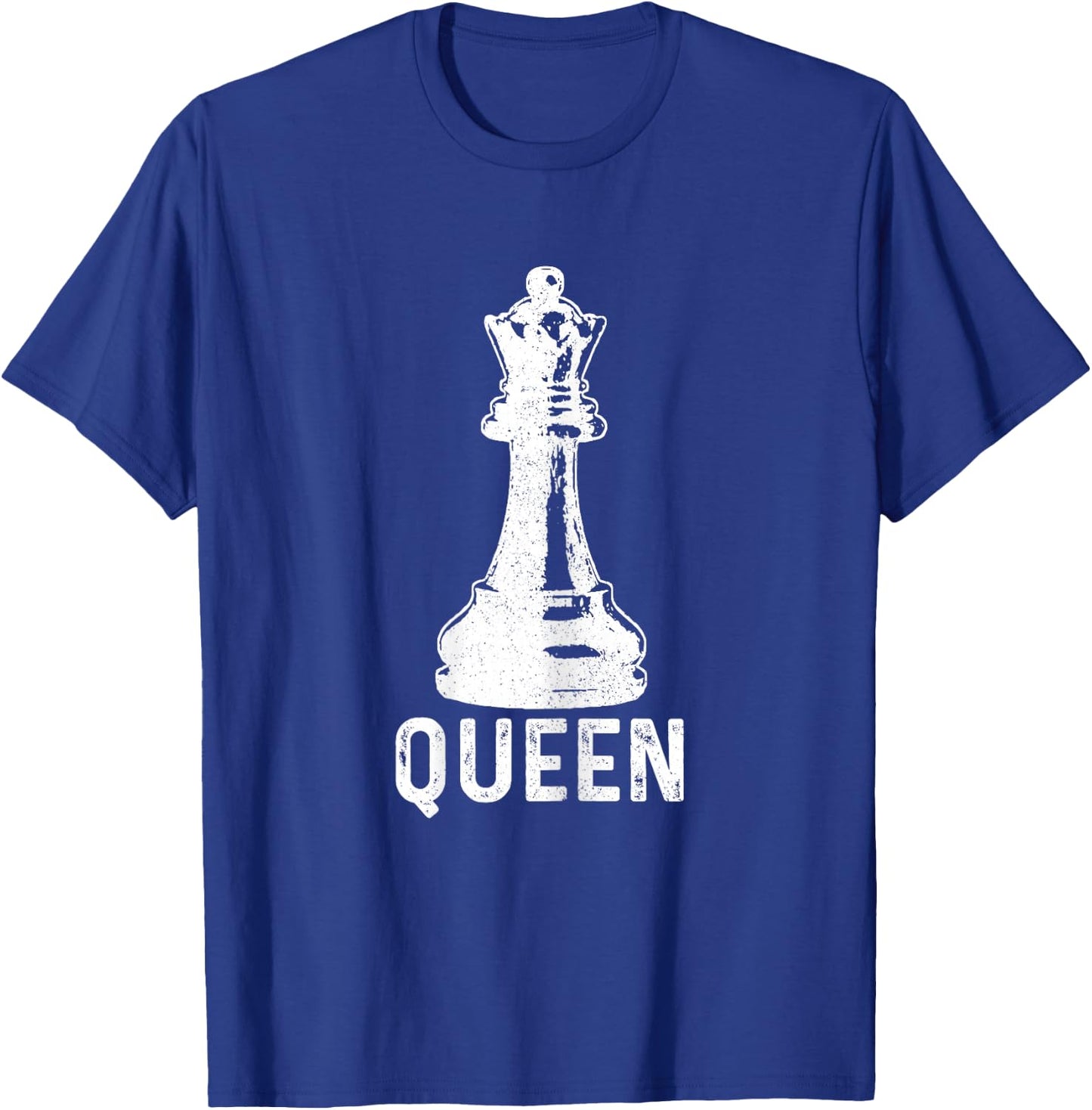 Chess Girl Queen Vintage Chess Player T-Shirt - T-Shirt | Royal