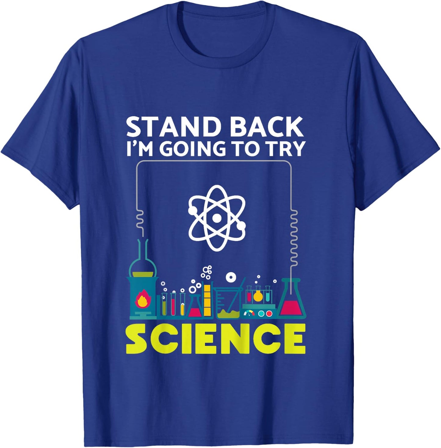 Chemistry Gift Kids- Boys or Girls Love Science Fair T-Shirt - T-Shirt | Royal