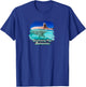 Swimming Pigs - Bahamas T-Shirt - T-Shirt | Royal