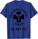 Emotional Support Human Do Not Pet - Service Dog Love Humor T-Shirt - T-Shirt | Royal