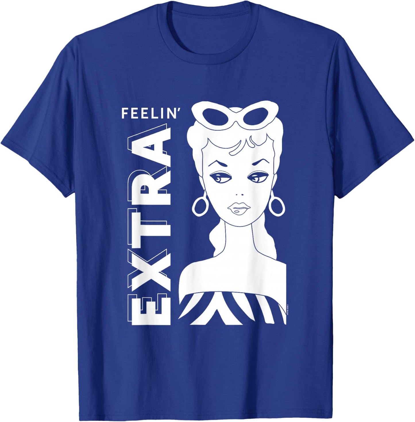 Barbie - Feelin' Extra T-Shirt - T-Shirt | Royal