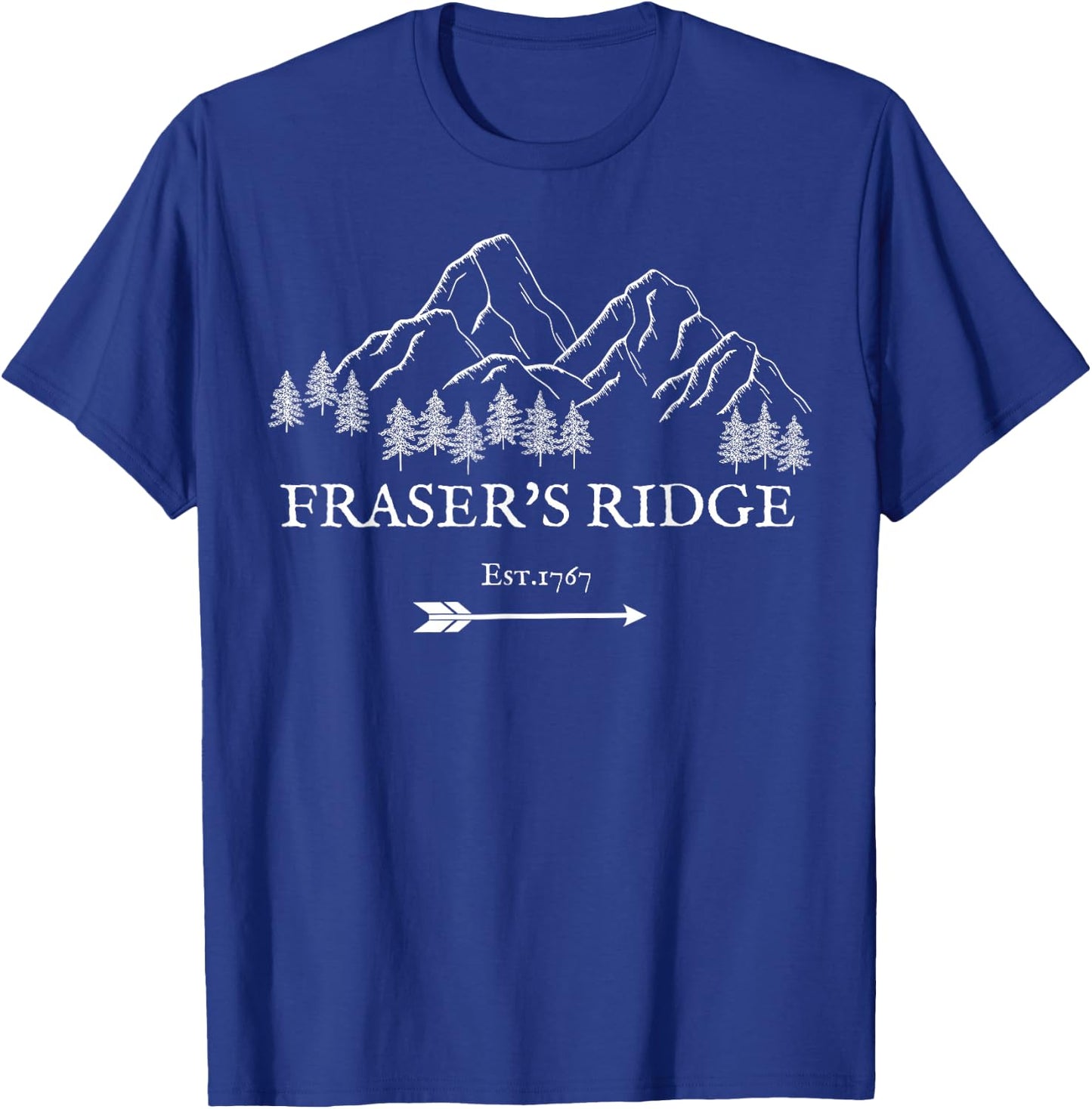 Fraser's Ridge North Carolina 1767 Sassenach T-Shirt - T-Shirt | Royal