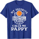My Favorite Basketball Player Calls Me Pappy Basketball T-Shirt - T-Shirt | Royal