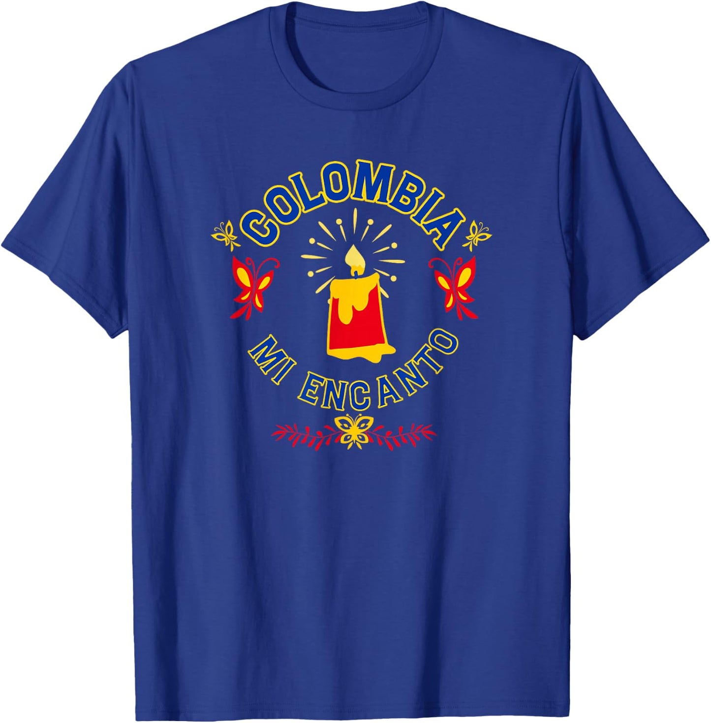 Disney Encanto Colombia Mi Encanto Candle T-Shirt - T-Shirt | Royal