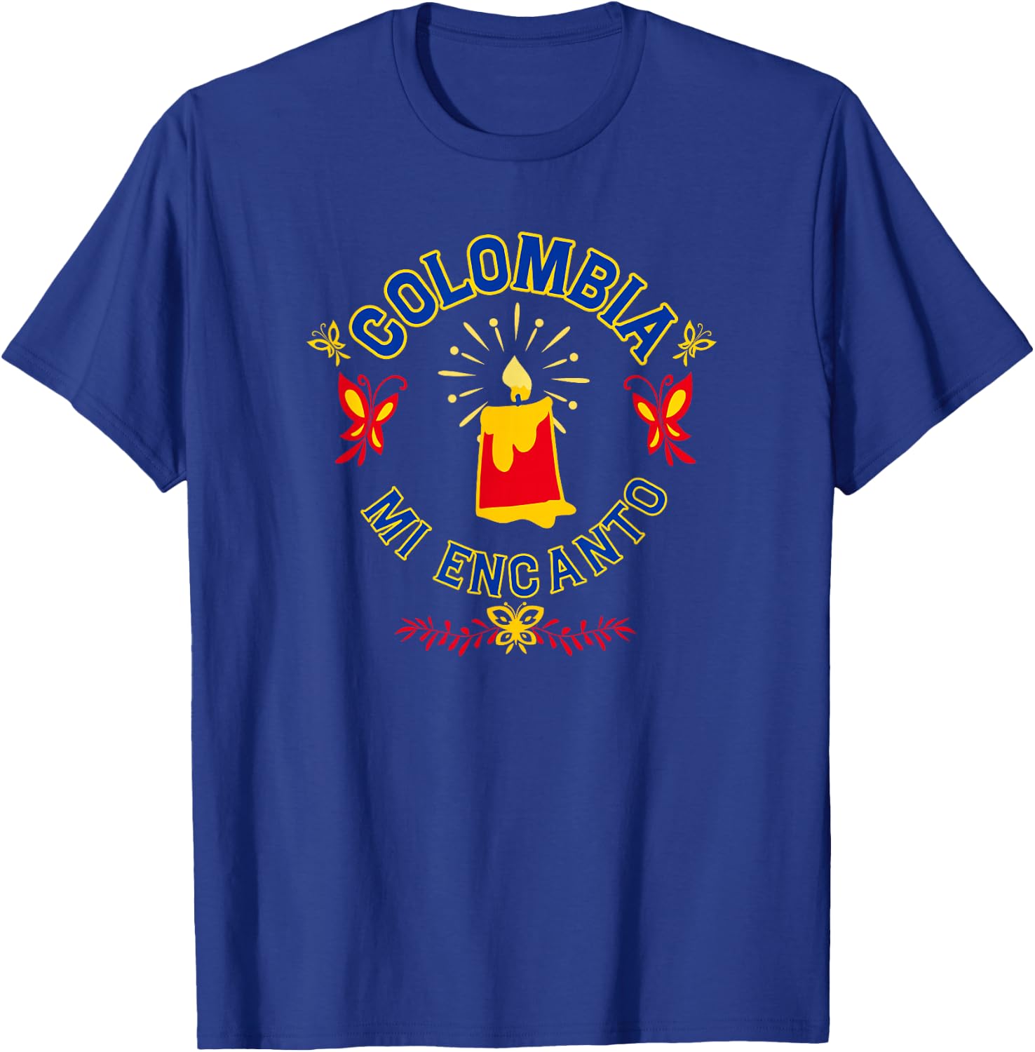 Disney Encanto Colombia Mi Encanto Candle T-Shirt - T-Shirt | Royal