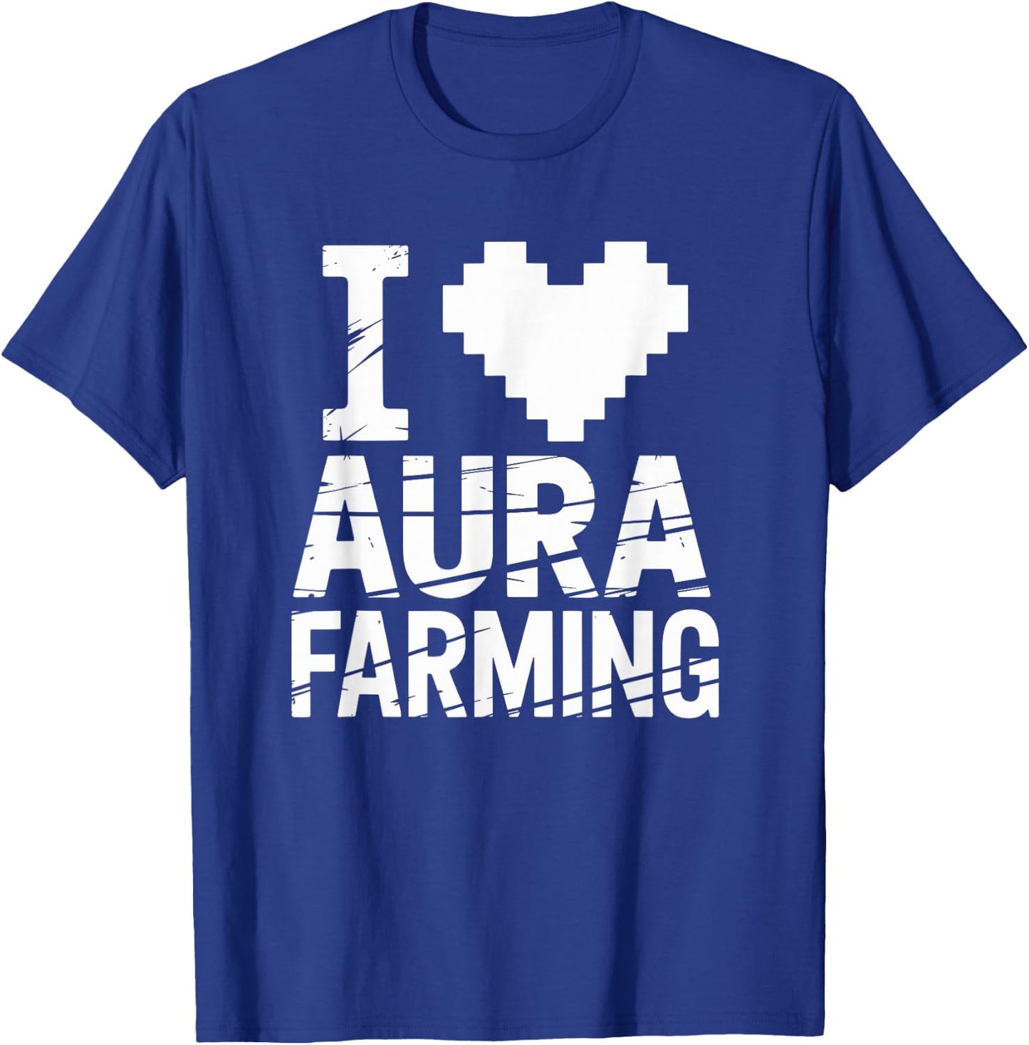 I Love Aura Farming Meme Aura Farmer Funny Memes Gen-Z Memes T-Shirt - T-Shirt | Royal