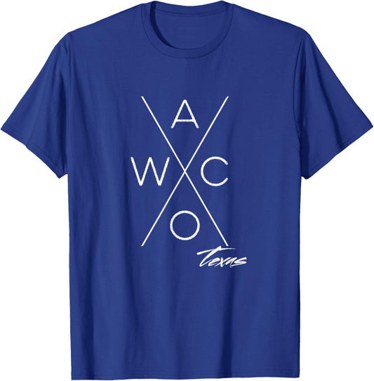 Waco Texas, Waco Road Trip, Visit Waco Texas T-Shirt - T-Shirt | Royal