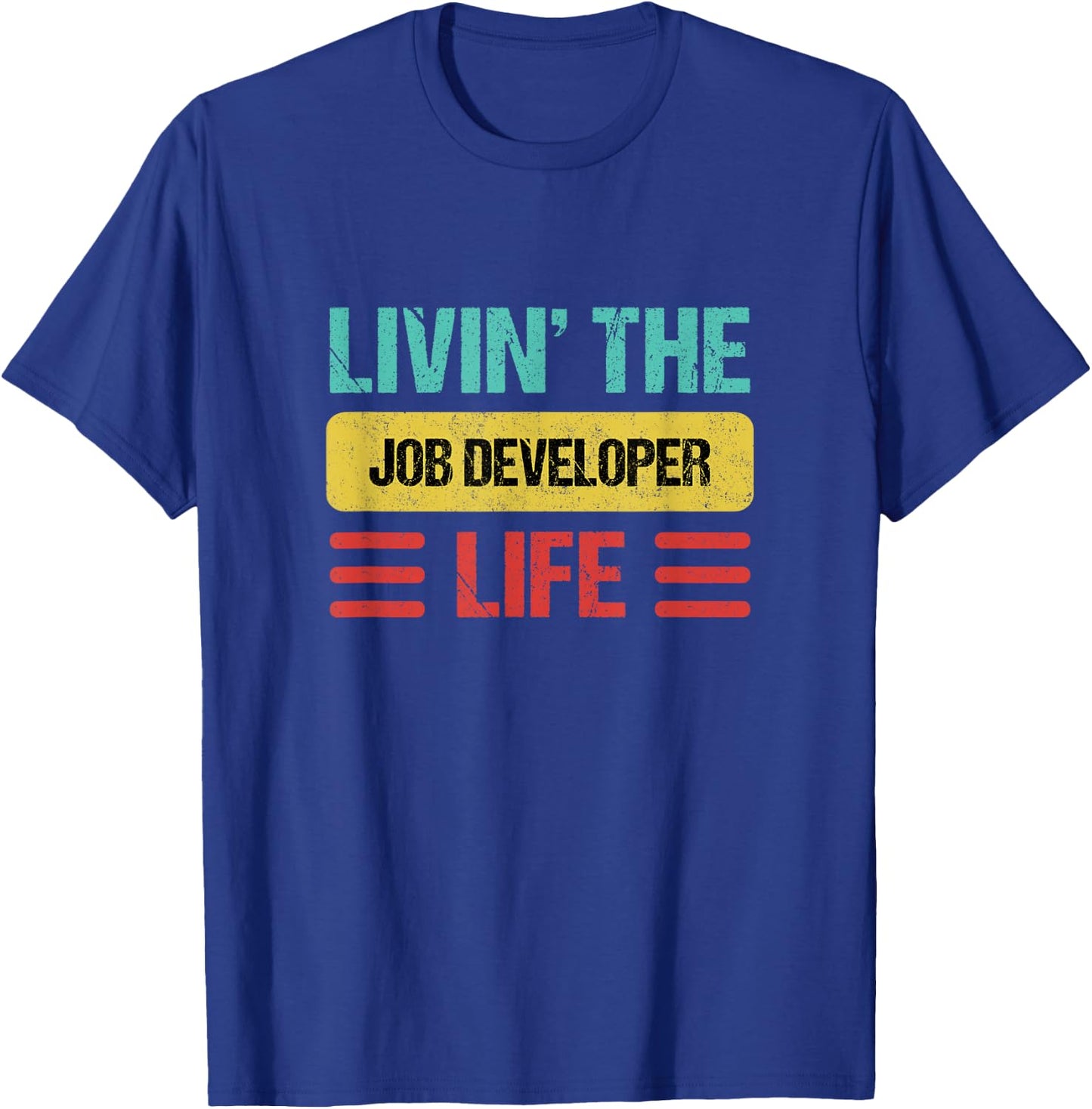 Job Developer T-Shirt - T-Shirt | Royal
