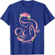 Breastfeeding Awareness Flowers - Normalize Breastfeeding T-Shirt - T-Shirt | Royal