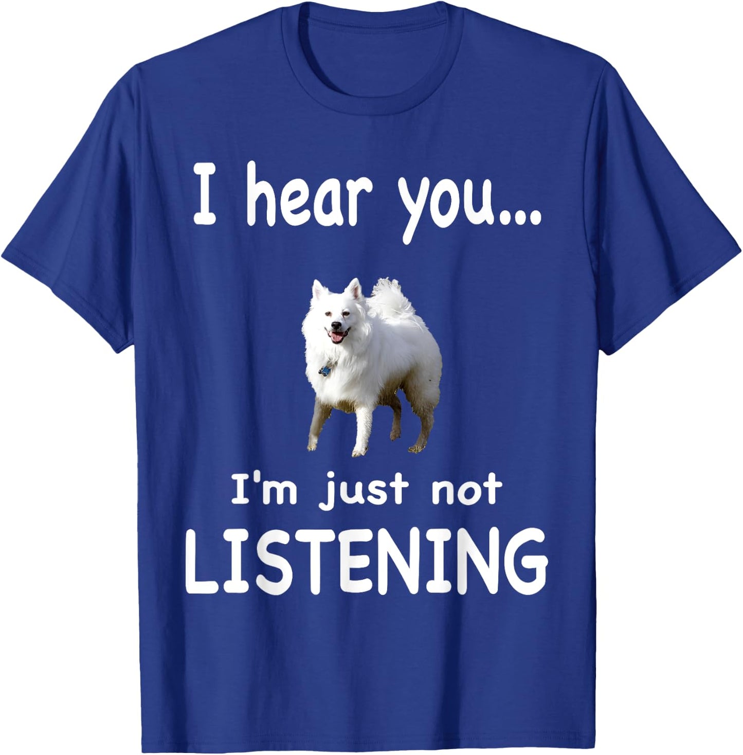 American Eskimo Dog T-Shirt - T-Shirt | Royal