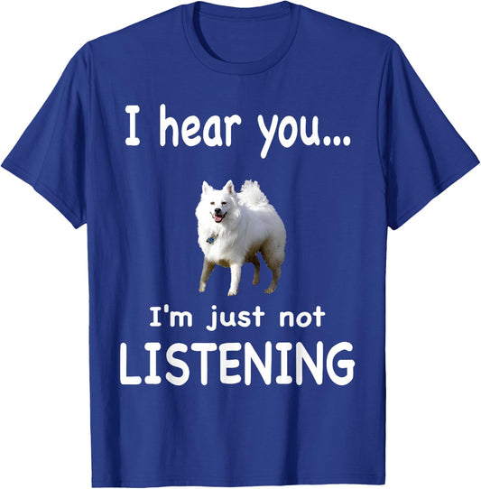 American Eskimo Dog T-Shirt - T-Shirt | Royal