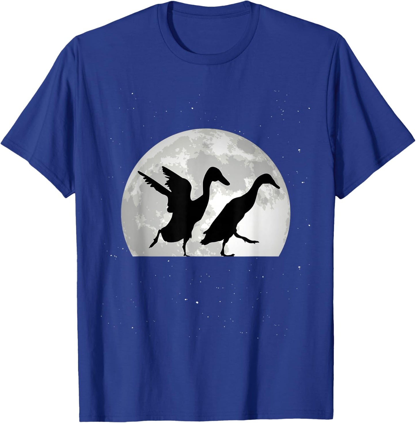 Running Duck Moon Runner Duck T-Shirt - T-Shirt | Royal