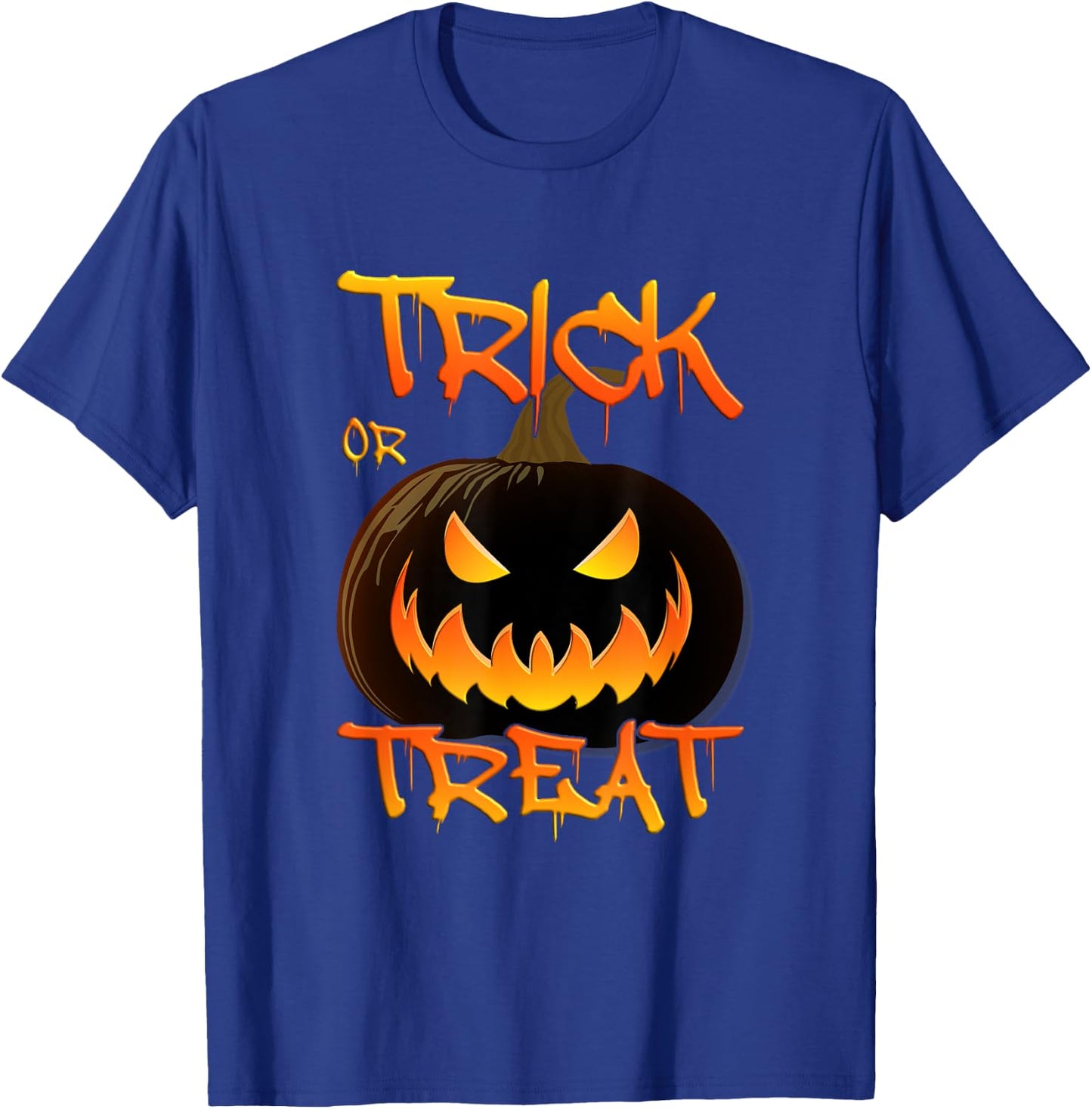Halloween pumpkin trick or treat costume fancy dress T-Shirt - T-Shirt | Royal
