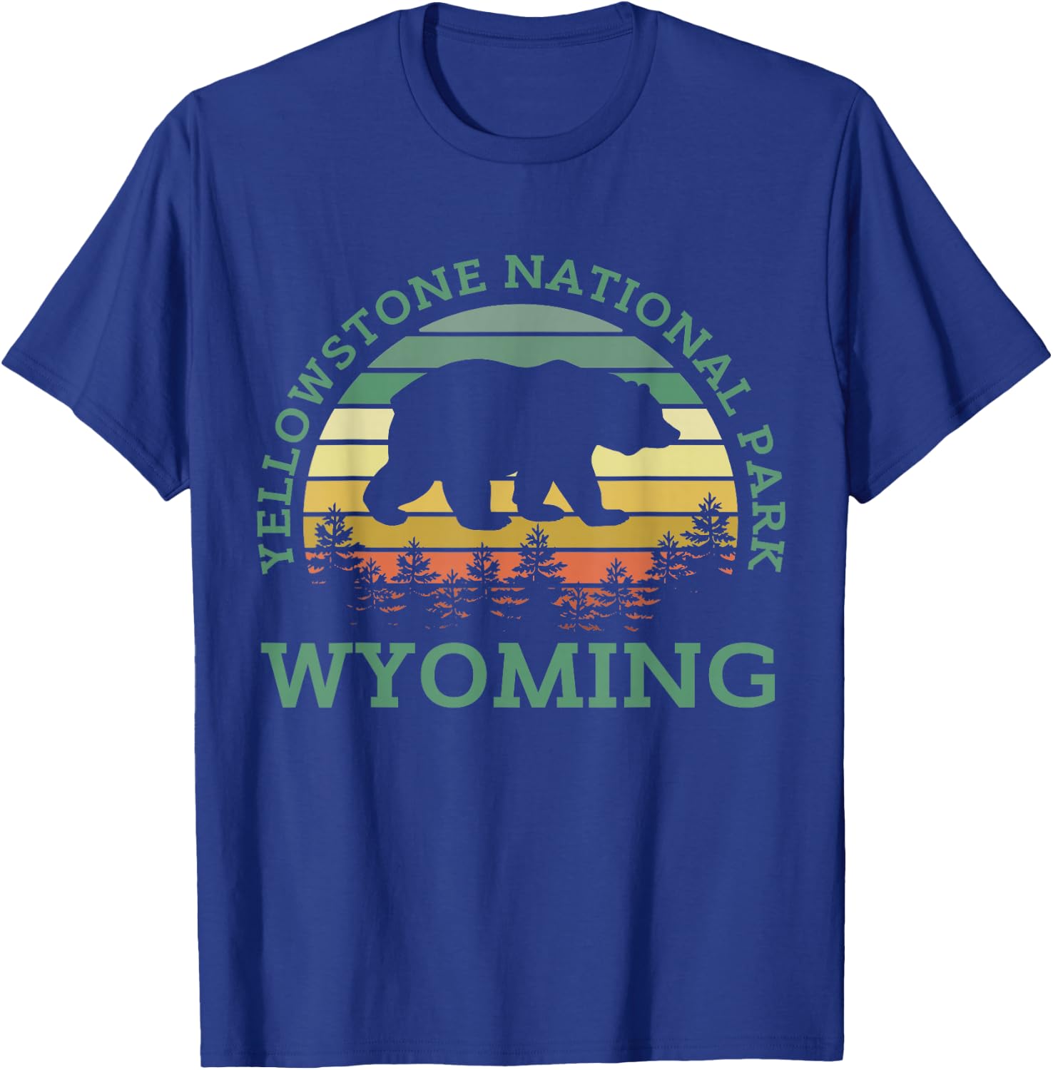 Yellowstone National Park T-Shirt - T-Shirt | Royal