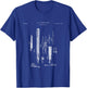Fountain Pen Patent - Artist T-Shirt - T-Shirt | Royal
