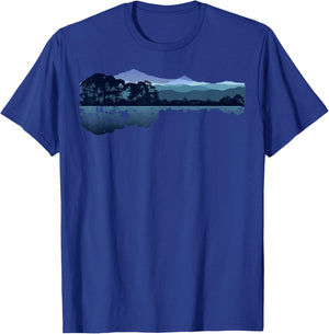 Nature Guitar Shirt | Cute Music Environment Lovers Gift T-Shirt - T-Shirt | Royal
