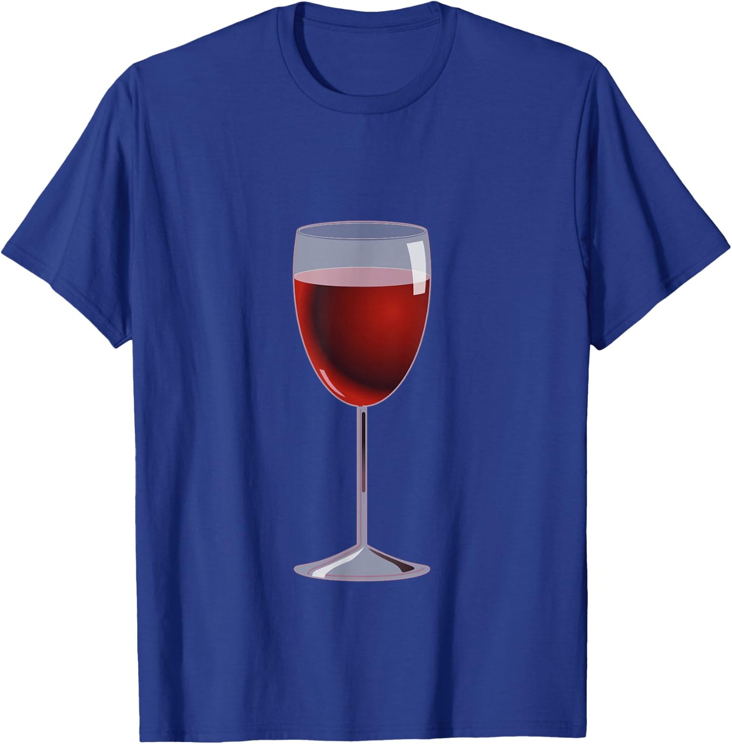Wine Glass Costume Matching Cheese Wedge Pair T-Shirt - T-Shirt | Royal