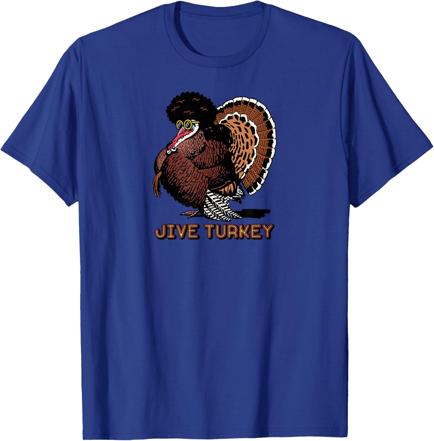 Jive Turkey T-Shirt - T-Shirt | Royal