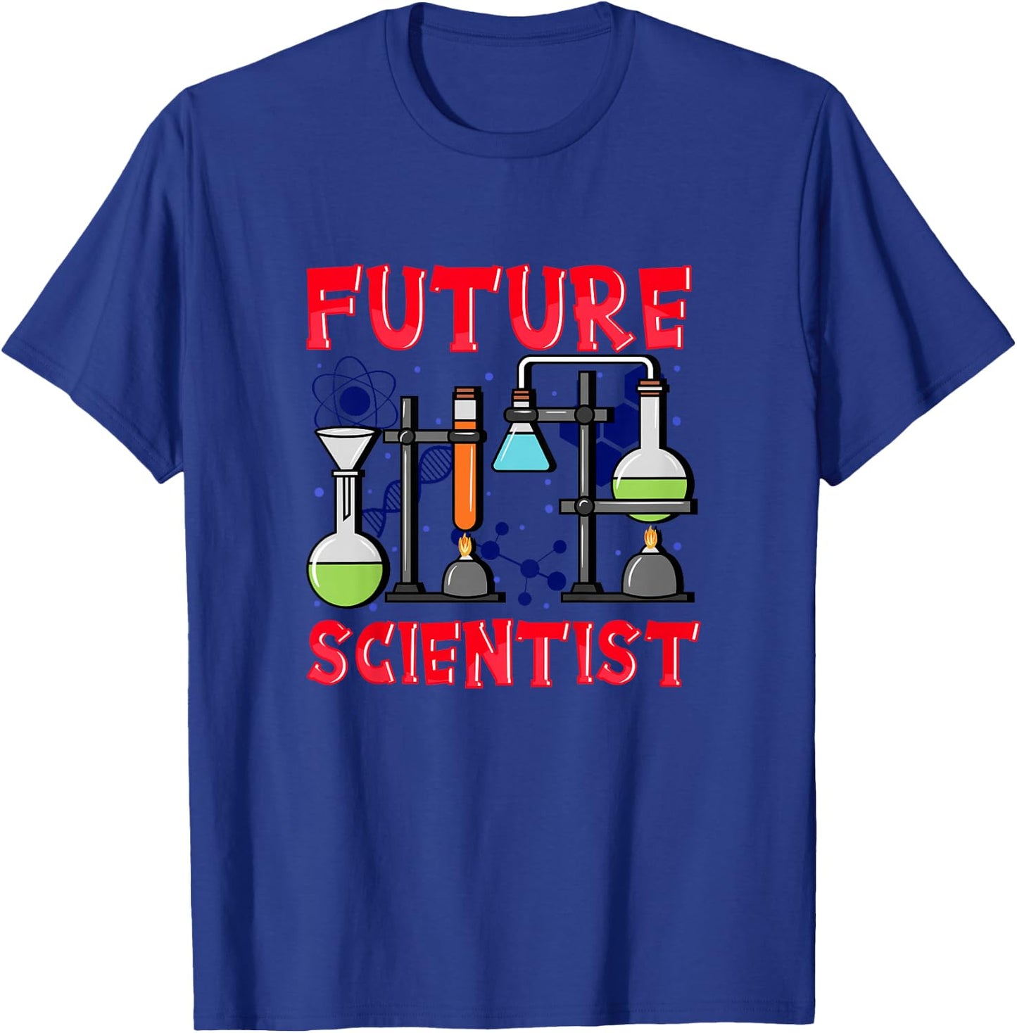 Kids Junior Future Scientist Science T-Shirt - T-Shirt | Royal