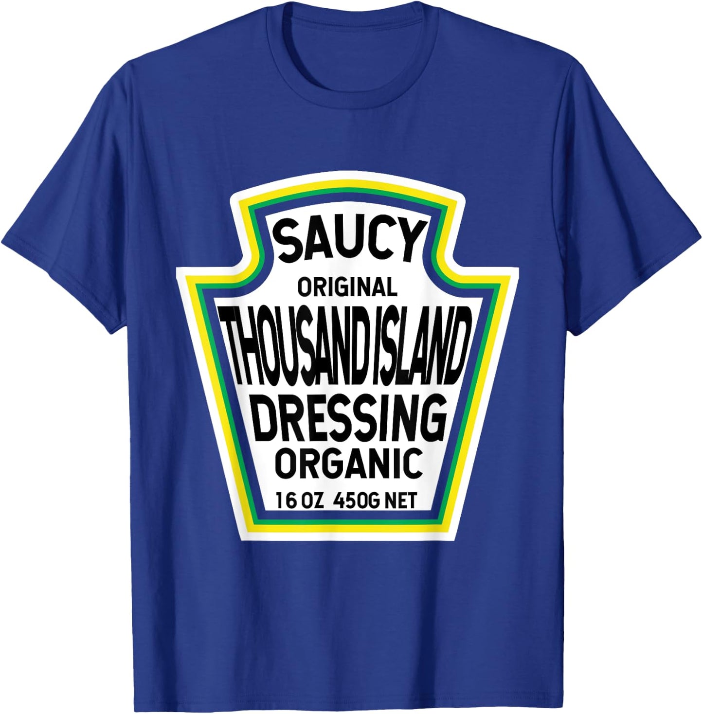 Thousand Island Dressing Salad Easy Halloween Costume Group T-Shirt - T-Shirt | Royal