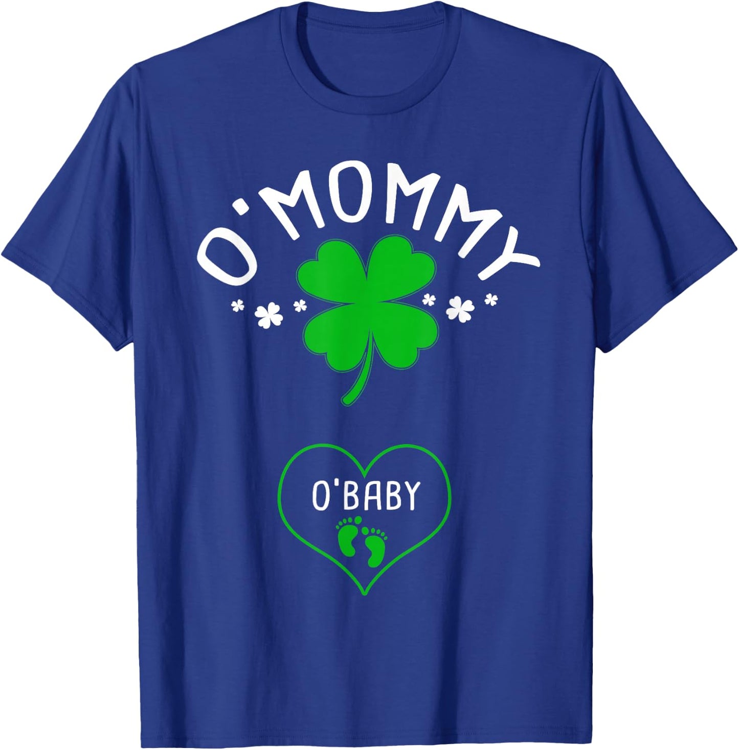 St Patricks Day Pregnancy Announcement Matching Couple T-Shirt - T-Shirt | Royal