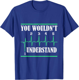 12345 You Wouldn'T Understand Motorcyclist T-Shirt - T-Shirt | Royal