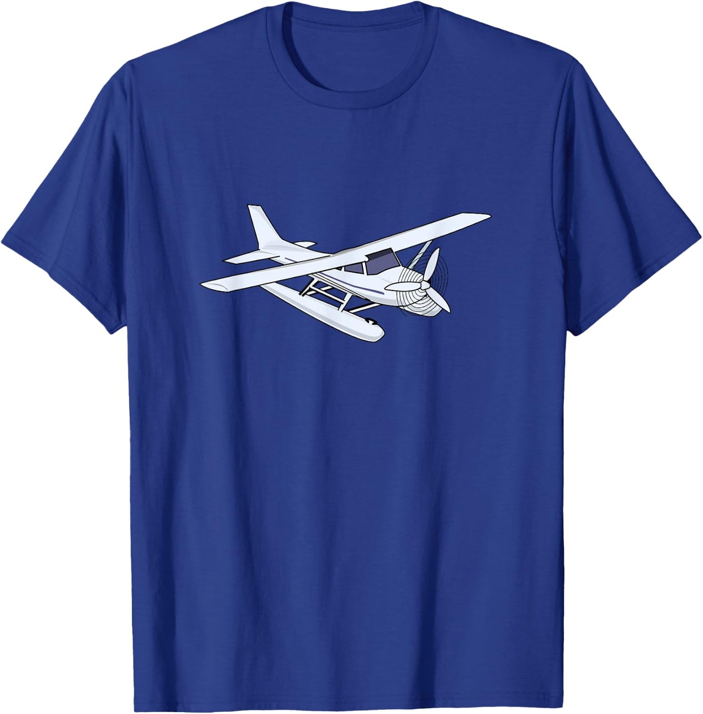 Float Plane Aeroplane Aviation T-Shirt - T-Shirt | Royal