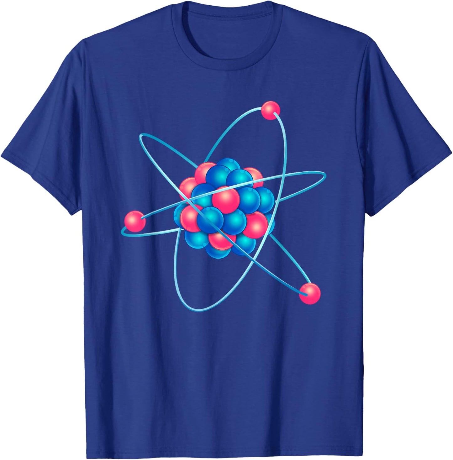Atom Proton Neutron Chemistry T-Shirt - T-Shirt | Royal