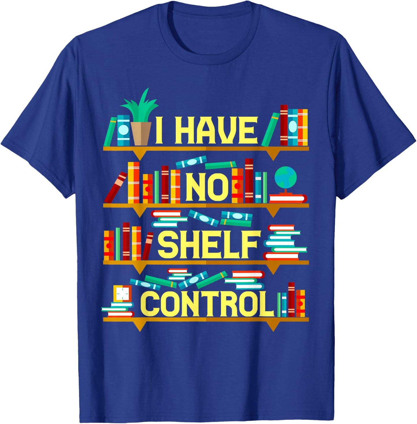 Funny Book Lover Gift Book Club Group Reading Librarian Pun T-Shirt - T-Shirt | Royal