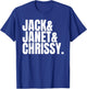 Best Friends Like Jack Janet Chrissy 70s Vintage TV fan T-Shirt - T-Shirt | Royal