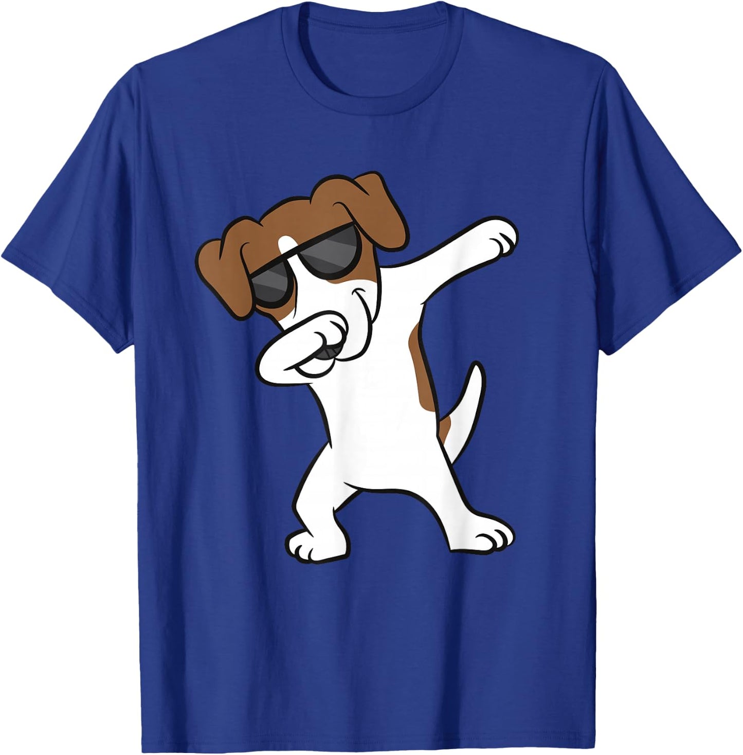 Jack Russell Dabbing Cute Jack Russell Love Jack Russells T-Shirt - T-Shirt | Royal