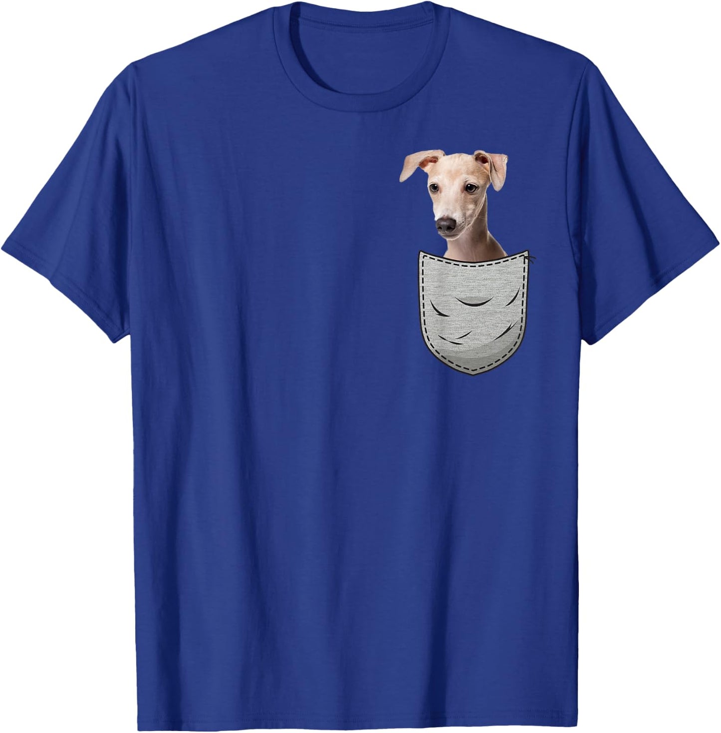 Italian Greyhound Whippet Chest Bag for Dog Owners T-Shirt - T-Shirt | Royal