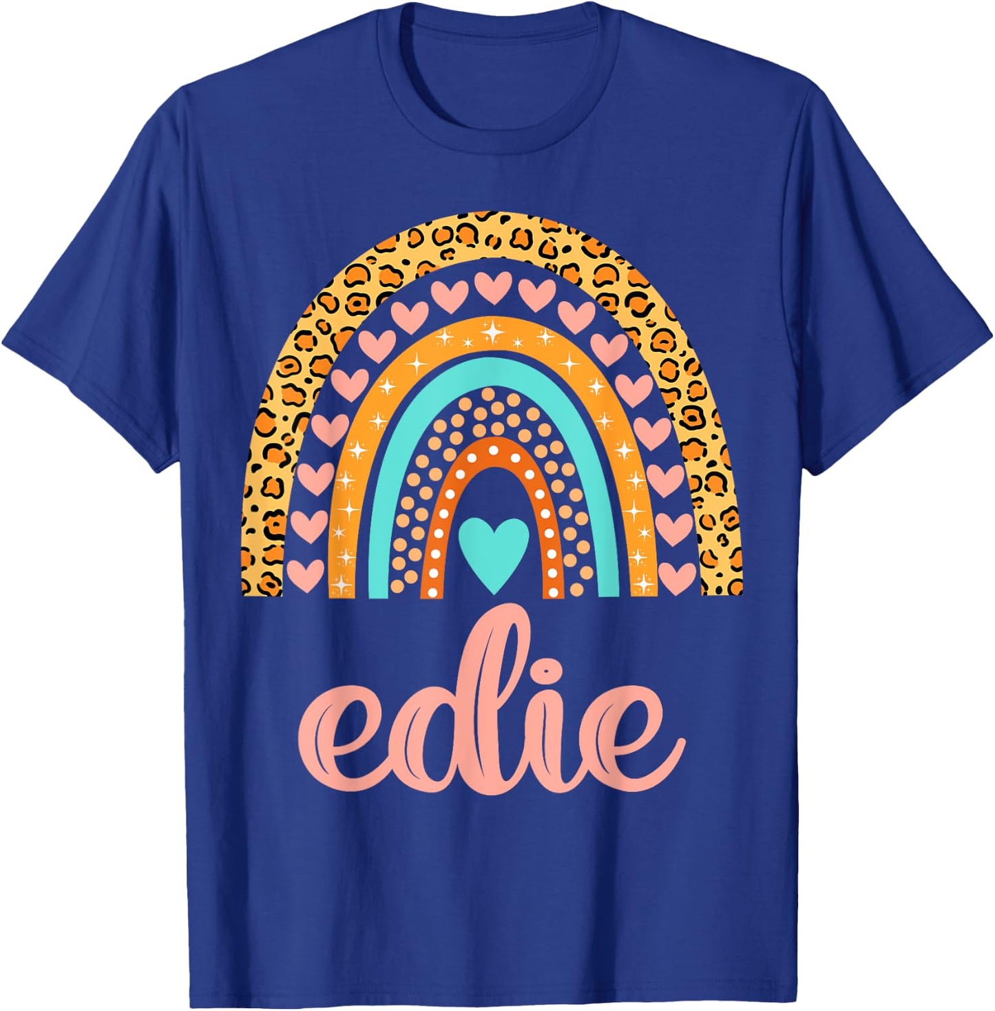Edie Edie Name Birthday Shirt Gift T-Shirt - T-Shirt | Royal