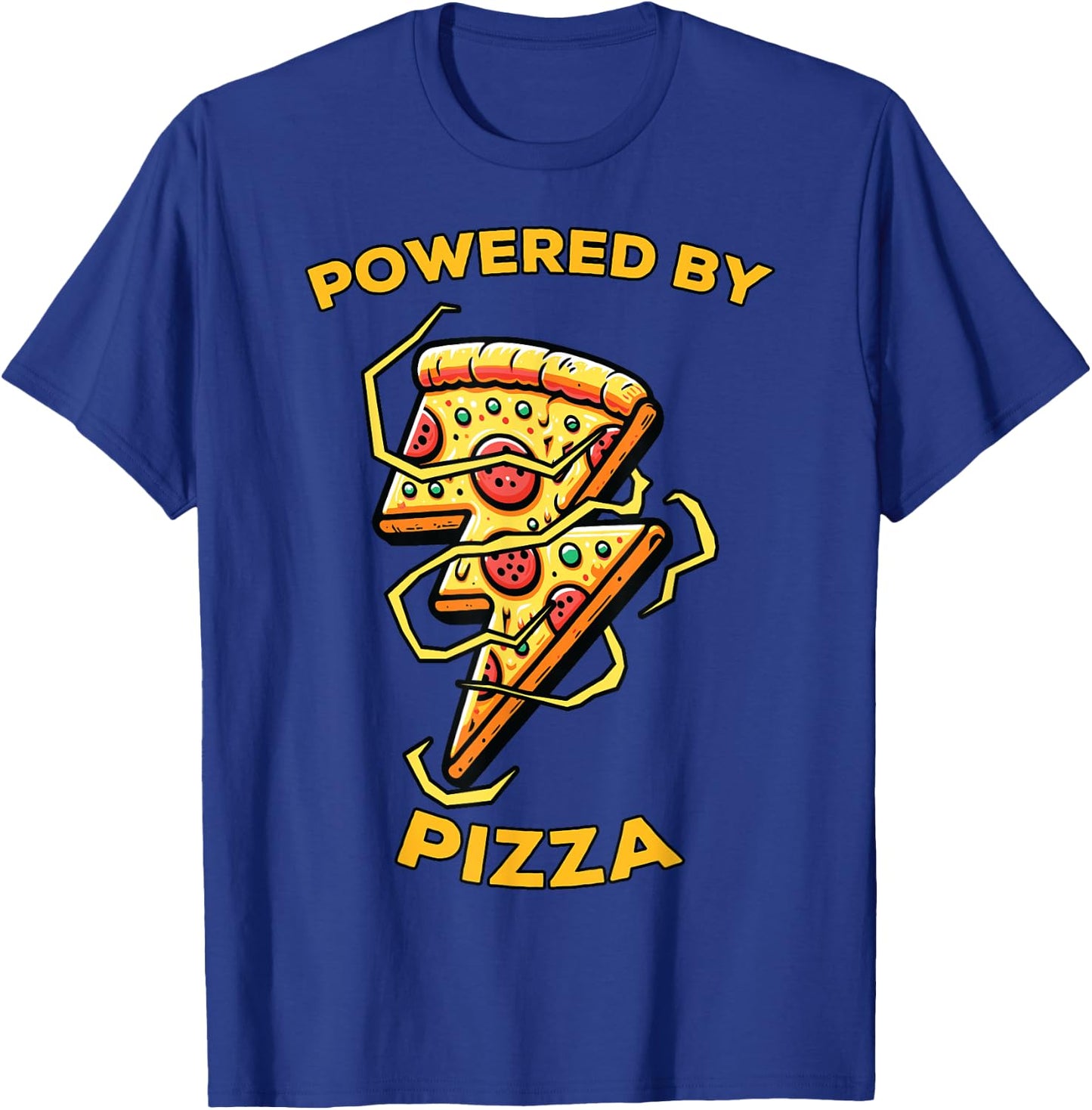 Pizza Quote Pizza Lovers Funny Food Pizza T-Shirt - T-Shirt | Royal