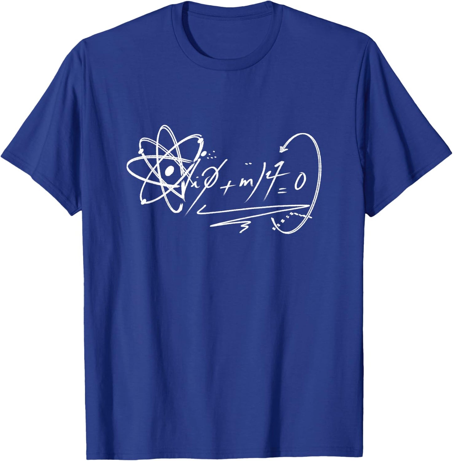 Dirac Equation Theoretical Physicist T-Shirt - T-Shirt | Royal